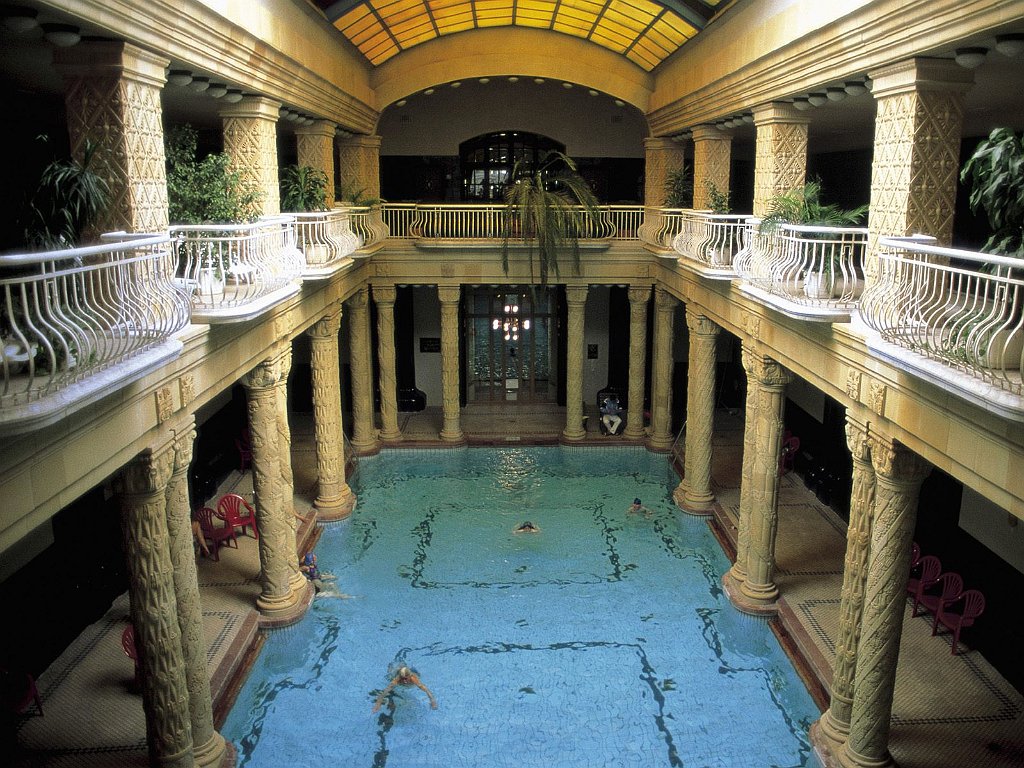 Gellert Baths, Budapest, Hungary